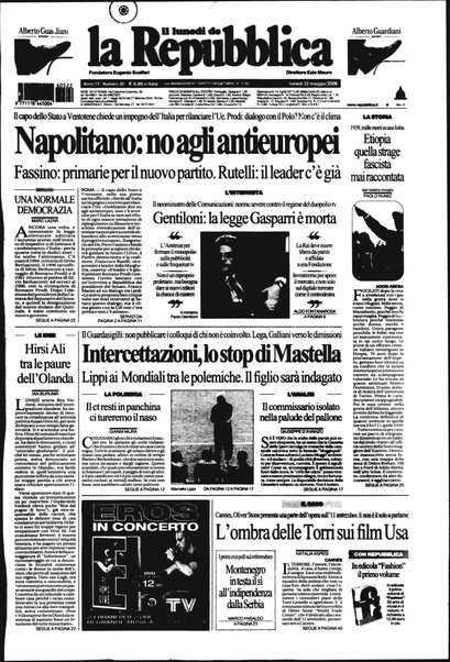 Il lunedì de La repubblica